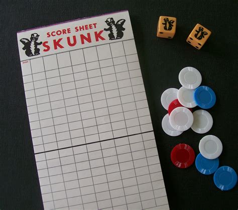 how to play skunk dice game
